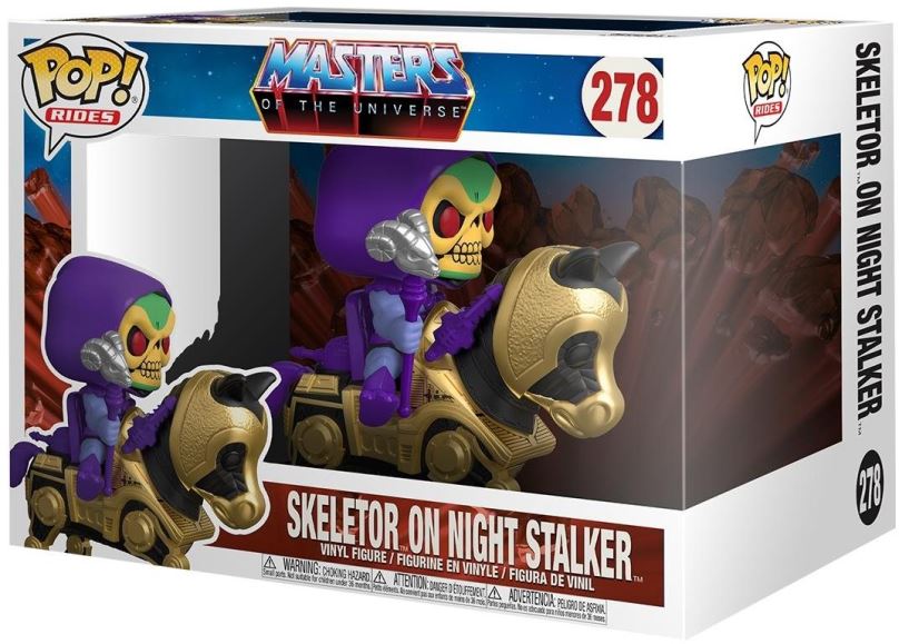 Funko POP Rides: MOTU- Skeletor w/Night Stalker