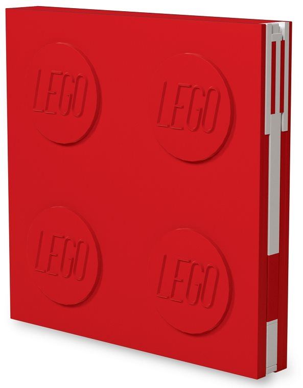 Zápisník LEGO Zápisník - červený