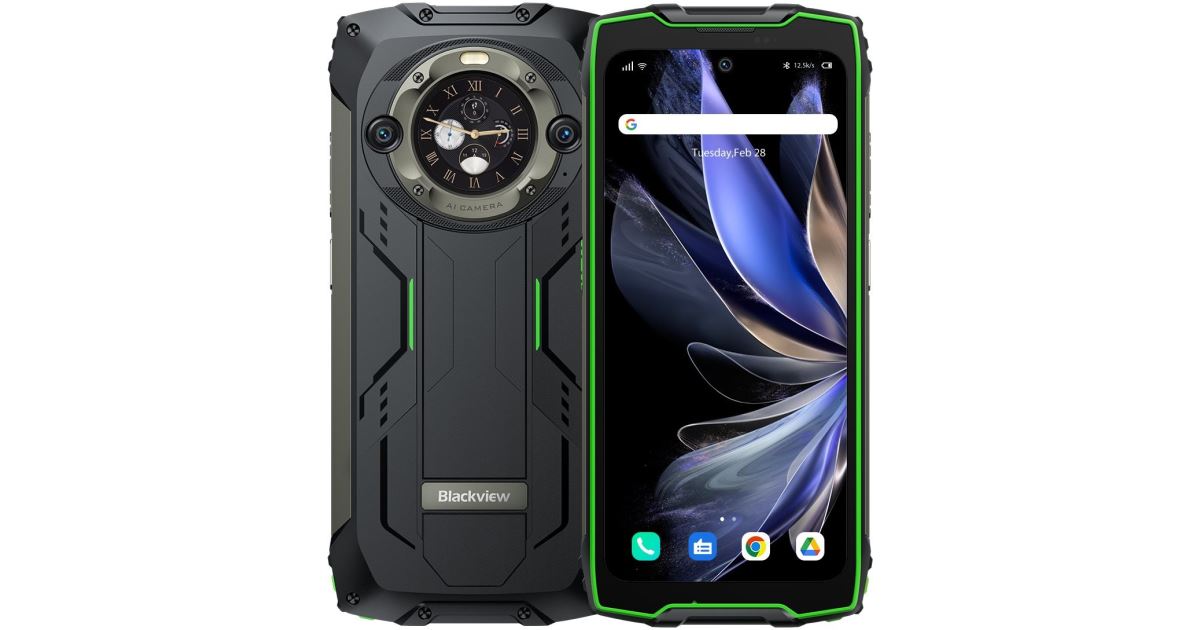 Blackview BV9300 Pro 8GB/256GB zelený - Mobile Phone