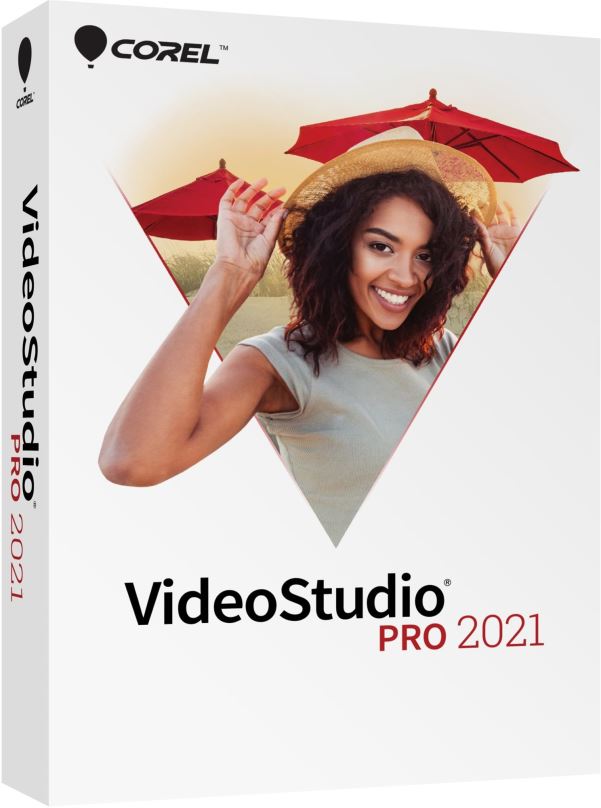 Program na stříhání videa VideoStudio 2021 Business & Education Upgrade, Win (elektronická licence)