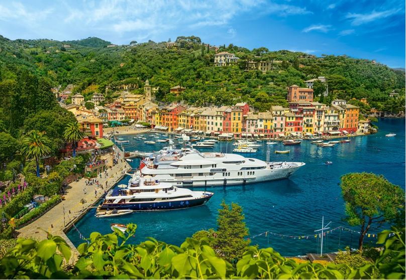 CASTORLAND Puzzle Portofino, Itálie 1000 dílků