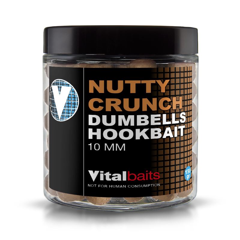 Vitalbaits Dumbells Nutty Crunch 150g 10mm