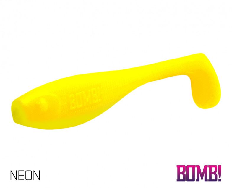 Delphin Gumová nástraha BOMB! Fatty 10cm Neon 5ks
