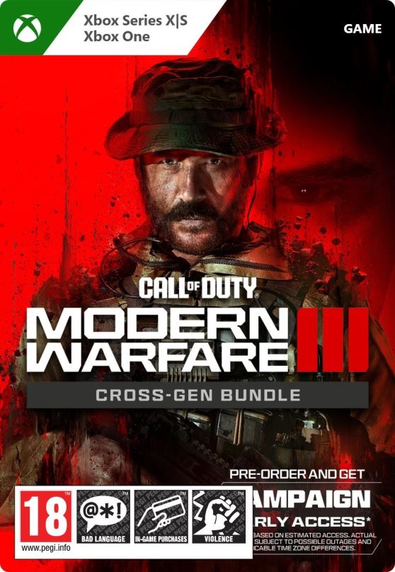 Hra na konzoli Call of Duty: Modern Warfare III: Cross-Gen Bundle - Xbox Digital