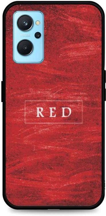 Kryt na mobil TopQ Kryt LUXURY Realme 9i pevný Red 71087