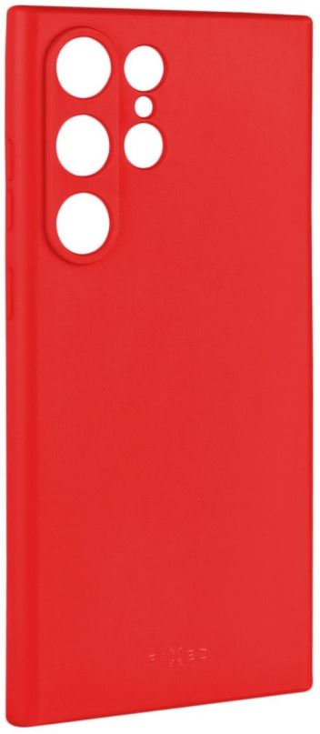 Kryt na mobil FIXED Story pro Samsung Galaxy S23 Ultra červený