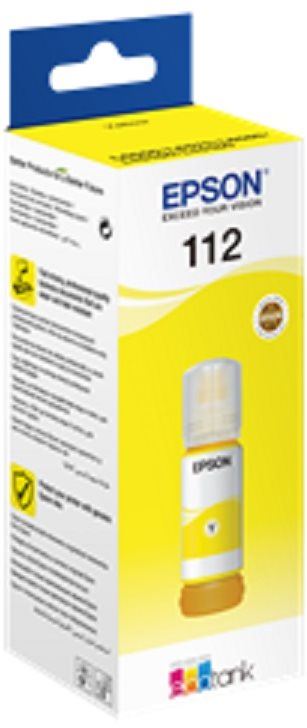 Inkoust do tiskárny Epson 112 EcoTank Pigment Yellow ink bottle žlutá
