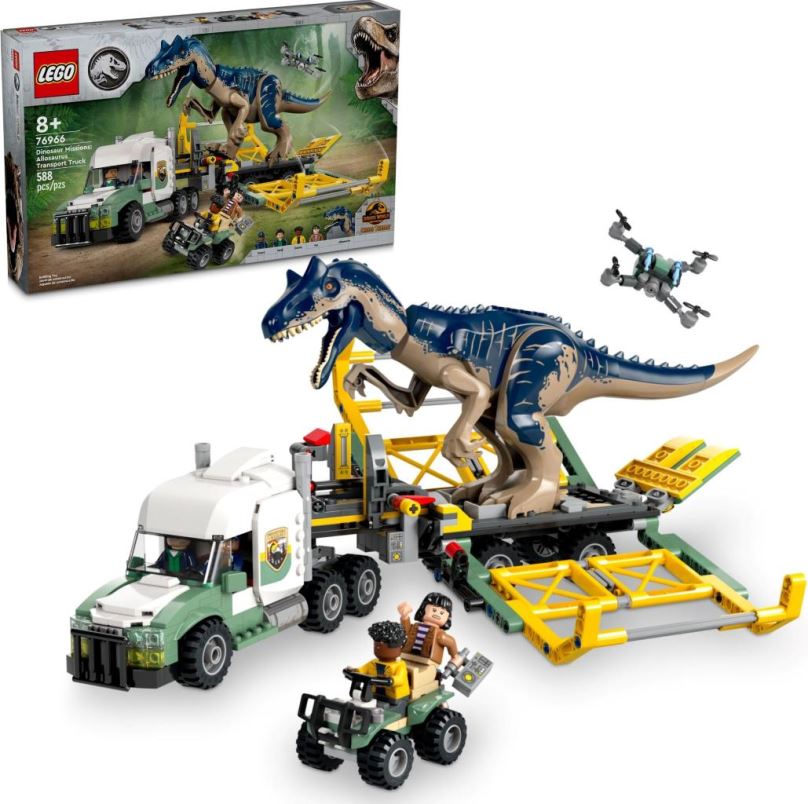 LEGO stavebnice LEGO® Jurassic World 76966 Dinosauří mise: Přeprava allosaura