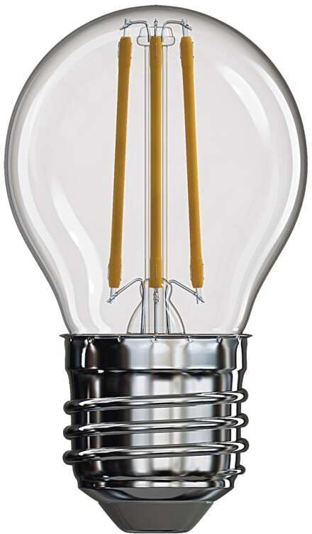 LED žárovka EMOS LED žárovka Filament Mini Globe 4W E27 teplá bílá