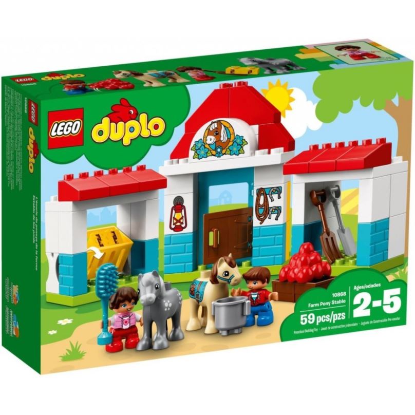 Stavebnice LEGO DUPLO Town 10868 Stáje pro poníka