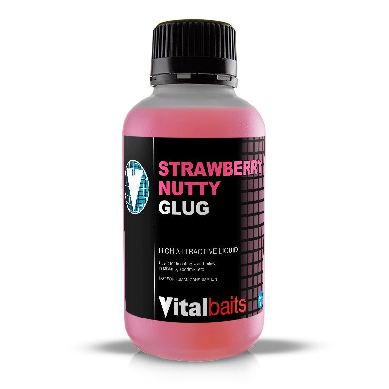 Vitalbaits Booster Strawberry Nutty Glug 500ml