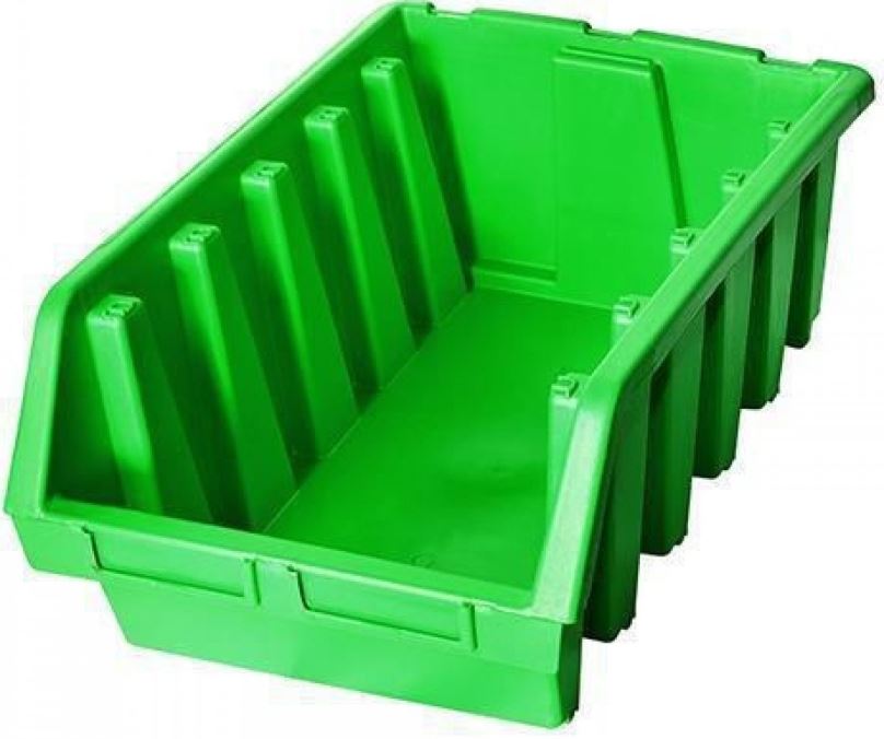 Box na nářadí Patrol Plastový box Ergobox 5 18,7 x 50 x 33,3 cm, zelený