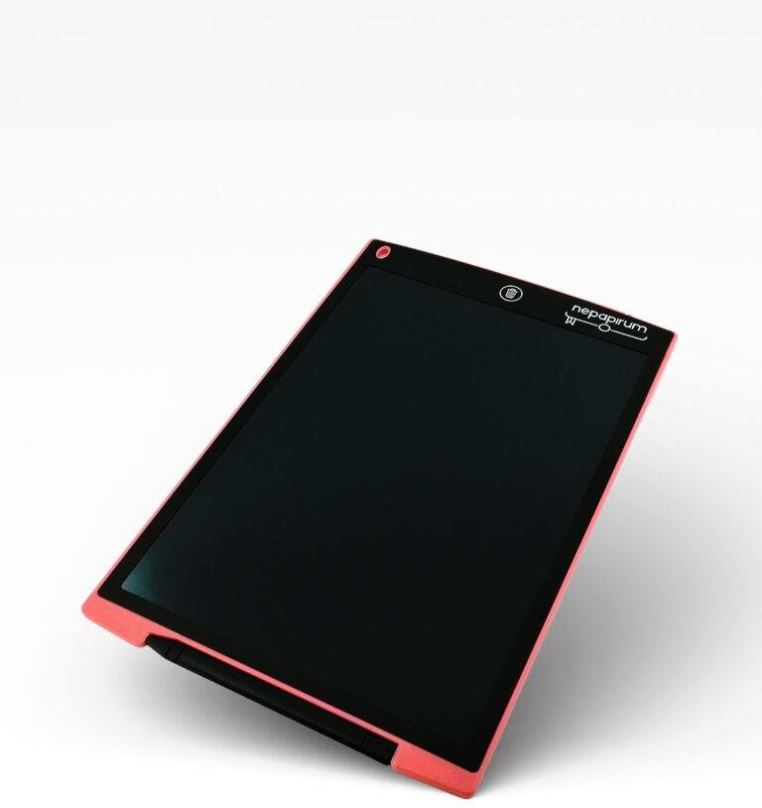 Kreslící tabulka Nepapirum 12“ LCD psací tabulka - Růžová