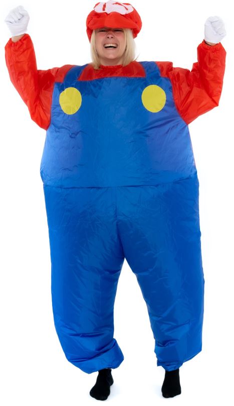 Kostým Nafukovací kostým pro dospělé  Super Mario