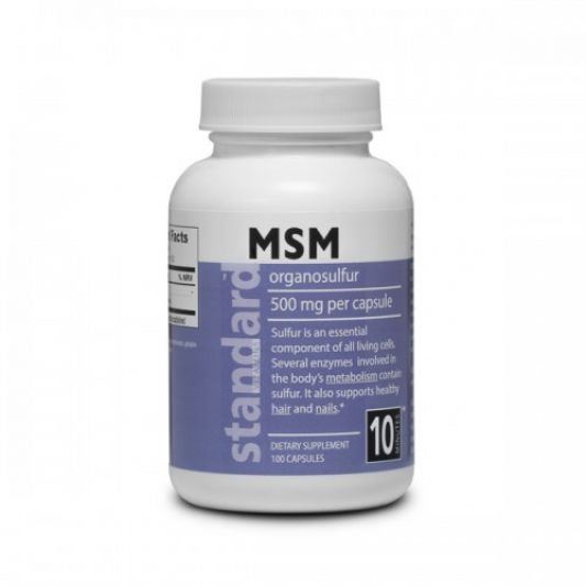 Kloubní výživa MSM - organosulfur, 500 mg, 60 kapslí