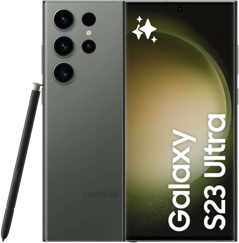 Mobilní telefon Samsung Galaxy S23 Ultra 5G 256GB zelená