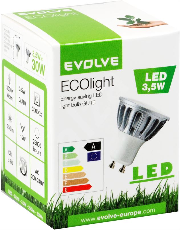 LED žárovka EVOLVEO EcoLight 3.5W