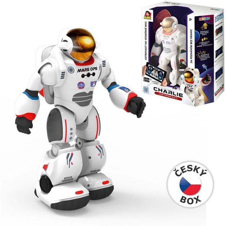 Robot MaDe Astronaut Charlie, s naučnou aplikací, 29,5 cm