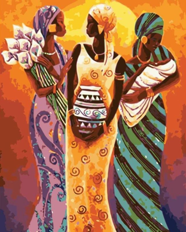 Malování podle čísel Gaira Africké ženy M992265