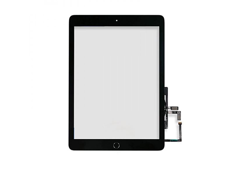 Dotykové sklo s Touch ID a originálním lepením pro Apple iPad Air / iPad 5 2017 černá