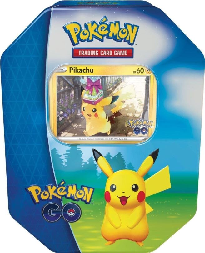 Pokémon karty Pokémon TCG: Pokémon GO - Gift Tin Pikachu