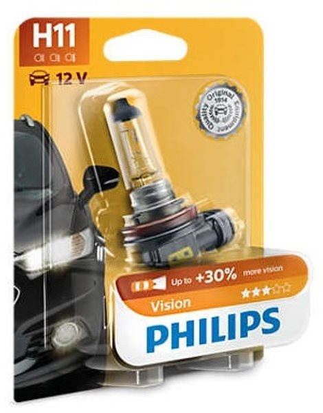 Autožárovka PHILIPS H11 Vision 1 ks blister