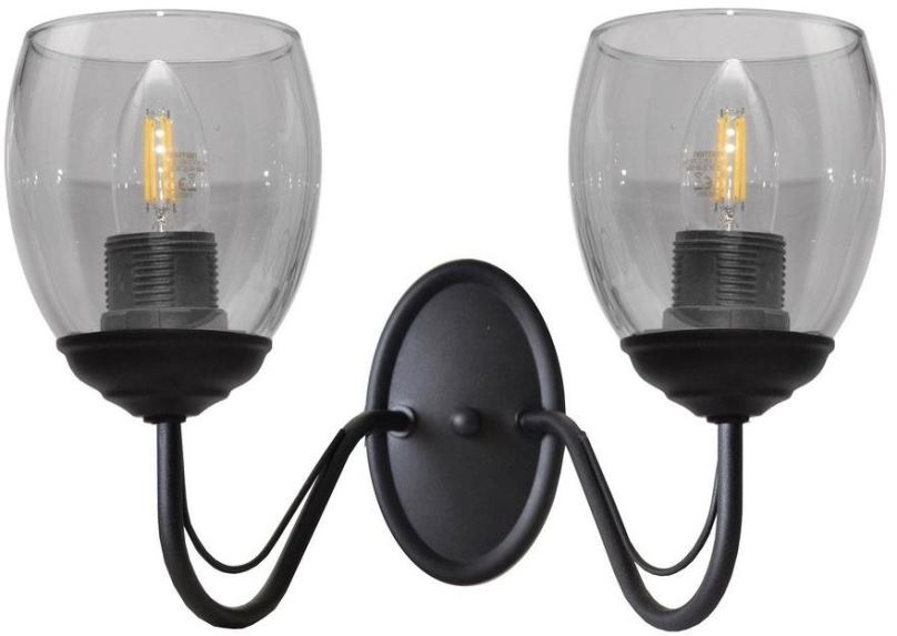 Nástěnná lampa Nástěnné svítidlo ALLENA 2xE27/60W/230V