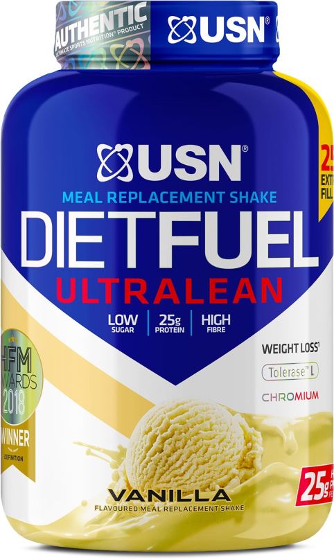 Protein USN Diet Fuel Ultralean, 1000g, vanilka