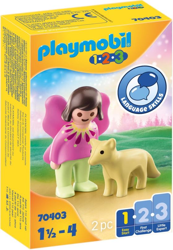 Figurky Playmobil Vílí kamarádka s liškou