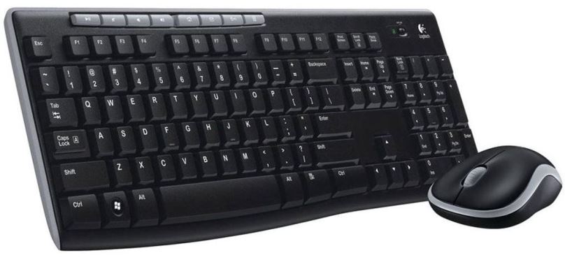 Set klávesnice a myši Logitech Wireless Combo MK270 - HU