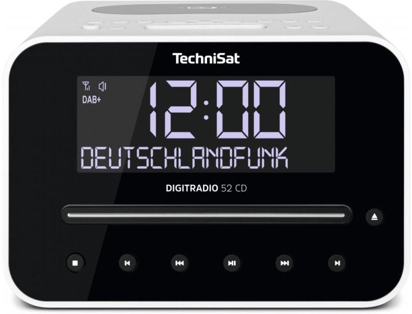 Rádio TechniSat DIGITRADIO 52 CD bílá