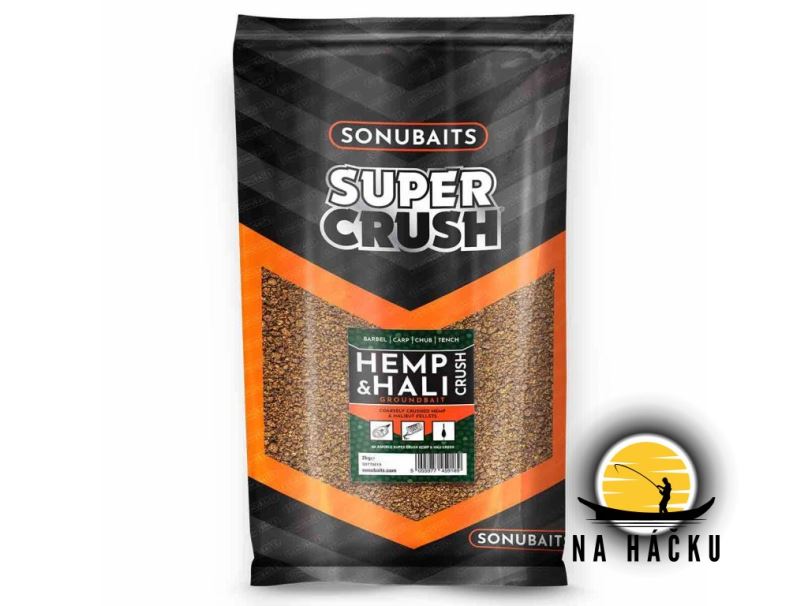 Sonubaits Vnadící směs Supercrush Hemp&Hali 2kg