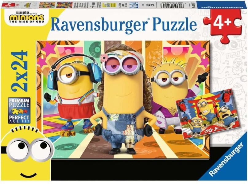 Puzzle Ravensburger puzzle 050857 Mimoni 2 2x24 dílků