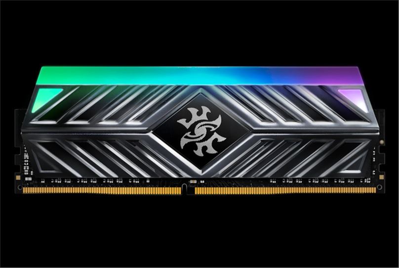 Adata XPG D41/DDR4/16GB/3600MHz/CL18/2x8GB/RGB/Grey