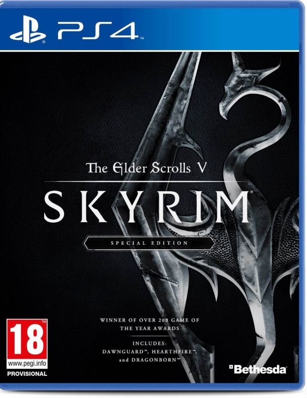 Hra na konzoli The Elder Scrolls V: Skyrim Special Edition  - PS4