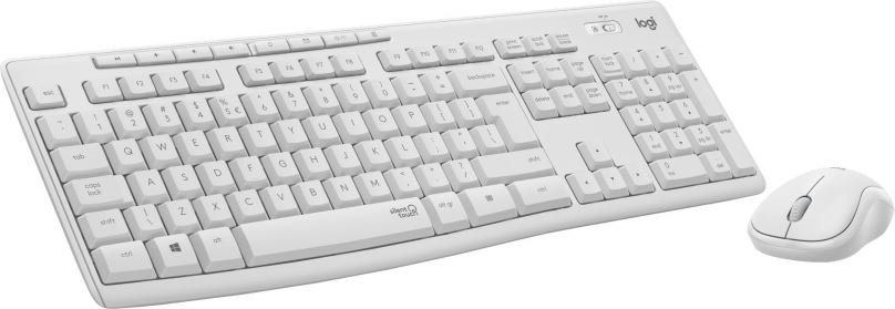 Set klávesnice a myši Logitech Wireless Combo MK295, bílá - US INTL