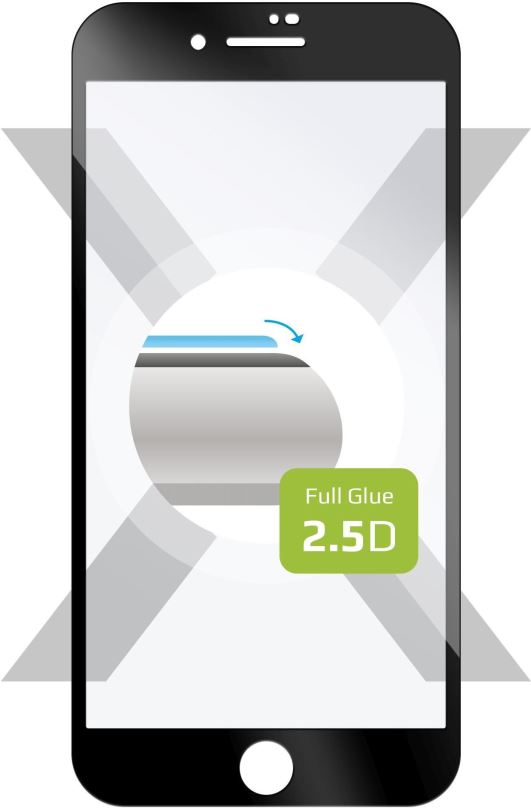 Ochranné sklo FIXED FullGlue-Cover pro Apple iPhone 7 Plus/8 Plus černé