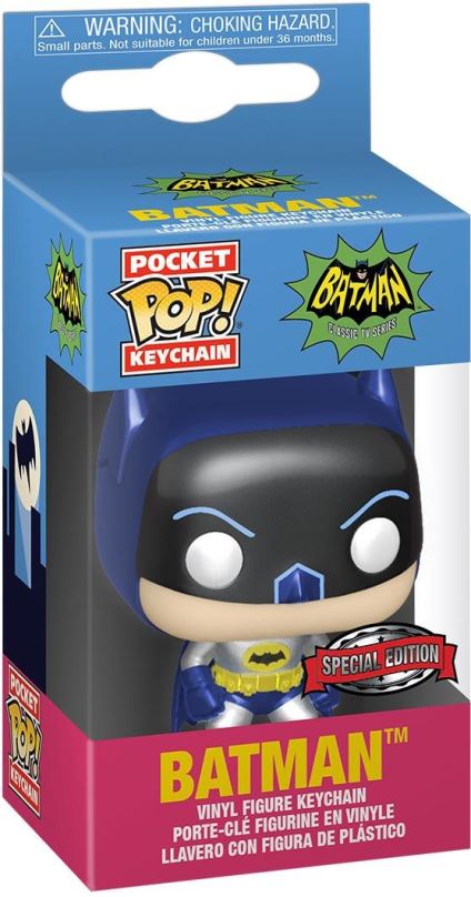 Funko POP Keychain: Batman 80th- Batman(MT)