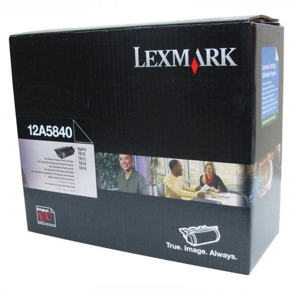 Toner LEXMARK 12A5840 černý