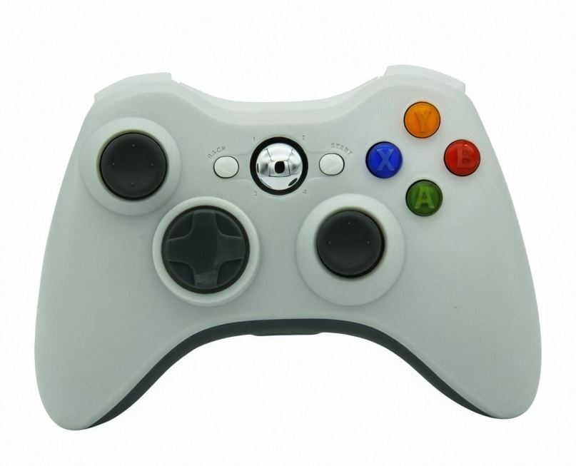 Gamepad Froggiex Wireless Xbox 360 Controller, bílý