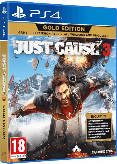 Hra na konzoli Just Cause 3 Gold - PS4