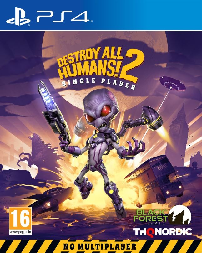 Hra na konzoli Destroy All Humans! 2 - Reprobed - Single Player - PS4