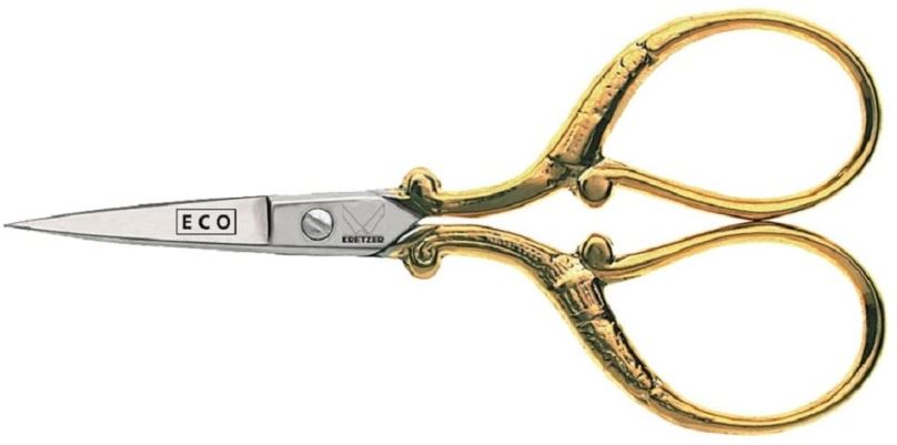Krejčovské nůžky Nůžky rovné-celokovové, (zlaté); Kretzer Solingen ECO