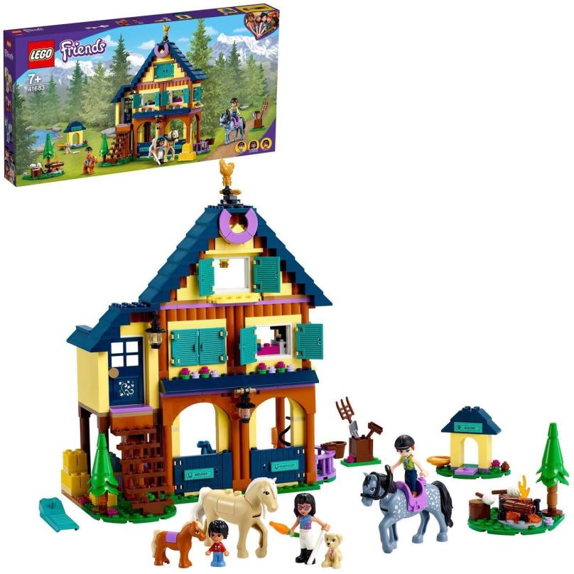 LEGO stavebnice LEGO® Friends 41683 Lesní jezdecké středisko