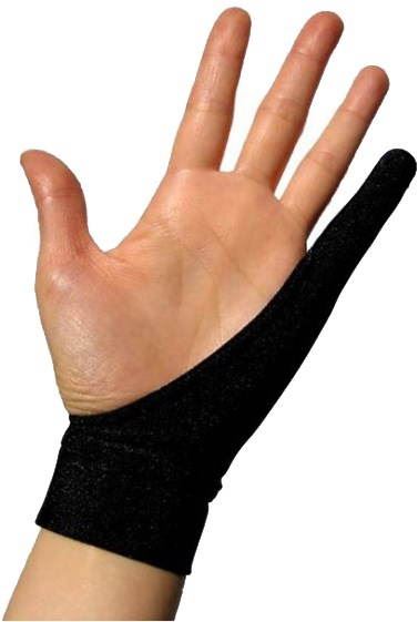 Umělecká rukavice Wacom SmudgeGuard XL