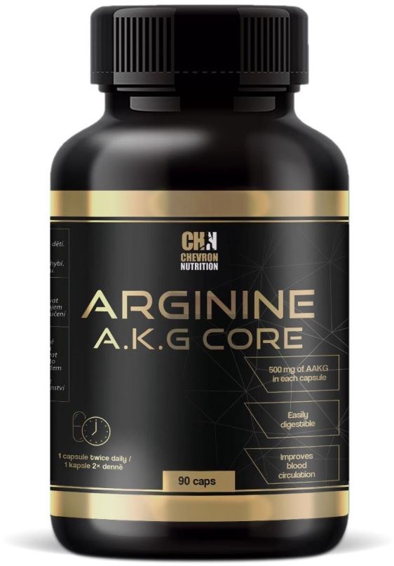 Aminokyseliny Arginine A.K.G. 500 mg 90 kapslí