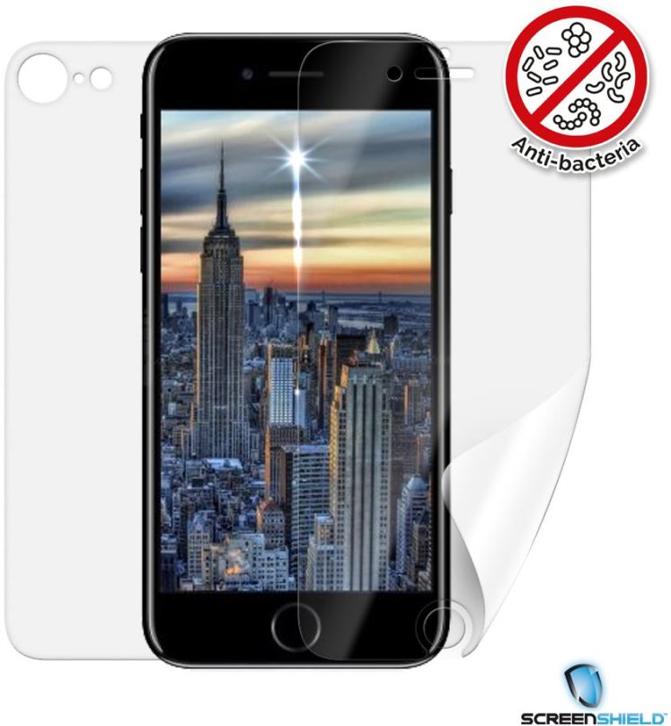 Ochranná fólie Screenshield Anti-Bacteria APPLE iPhone 8 na celé tělo
