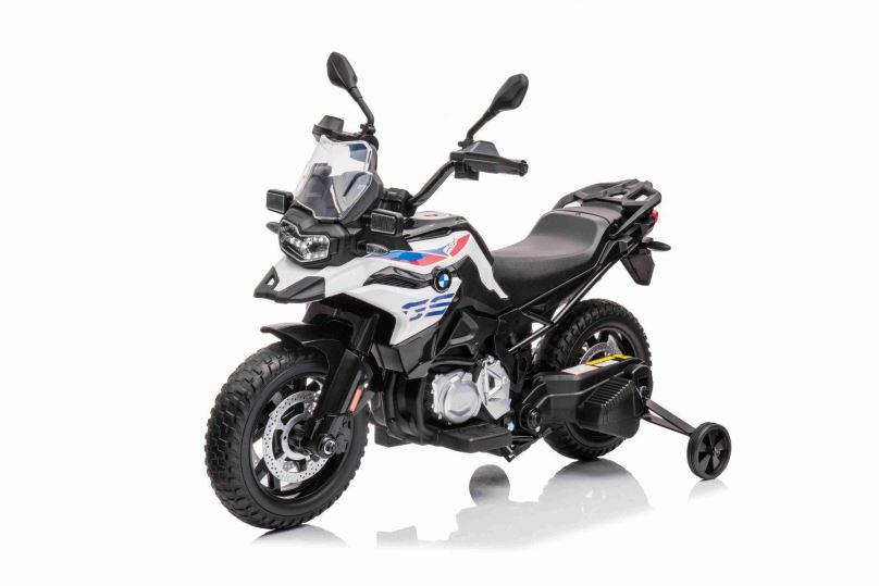 Dětská elektrická motorka Beneo Elektrická Motorka BMW F850 GS 12V, bílá