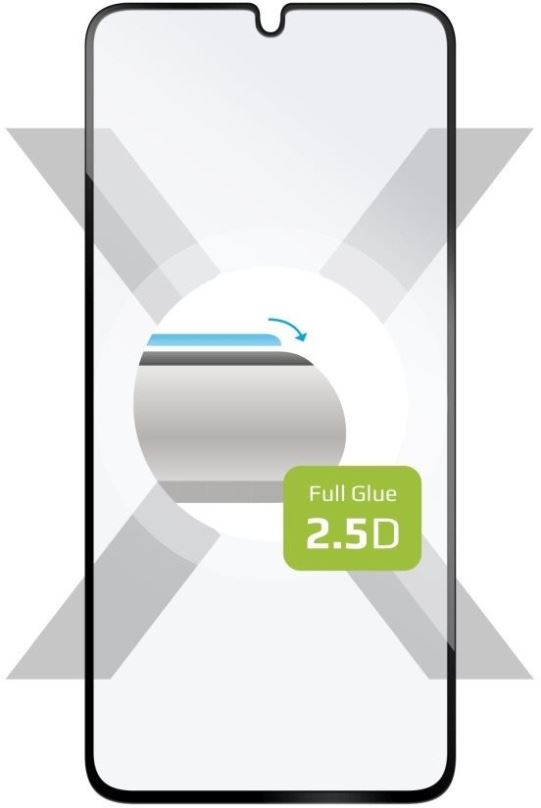 Ochranné sklo FIXED FullGlue-Cover pro Samsung Galaxy A34 5G černé
