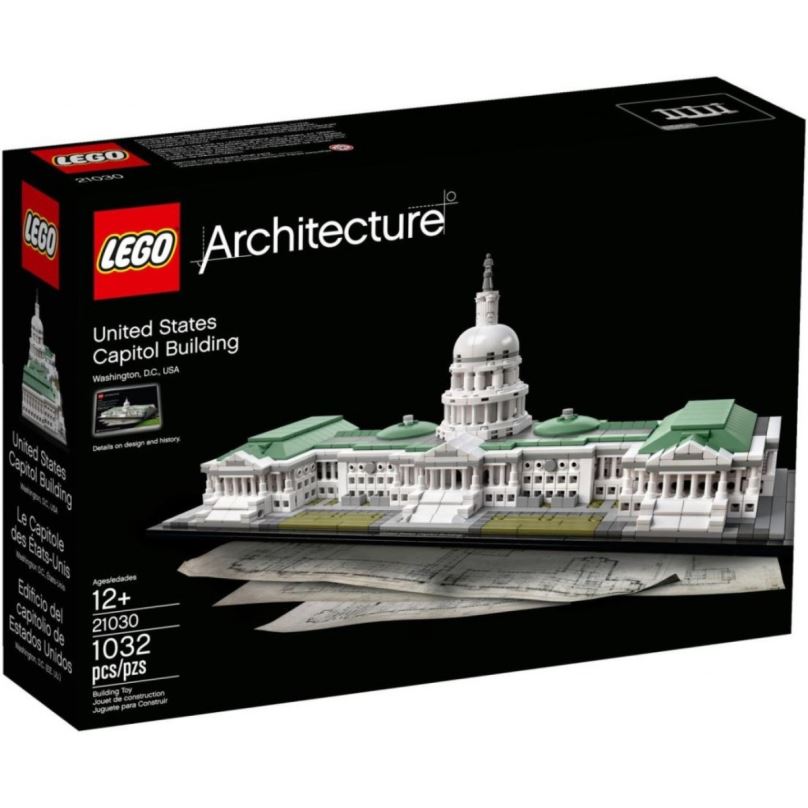 Stavebnice LEGO Architecture 21030 Kapitol Spojených států amerických